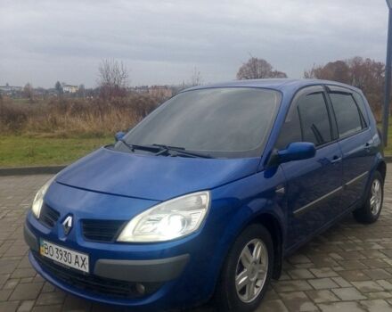Синий Рено Сценик II, объемом двигателя 1.6 л и пробегом 317 тыс. км за 3900 $, фото 2 на Automoto.ua