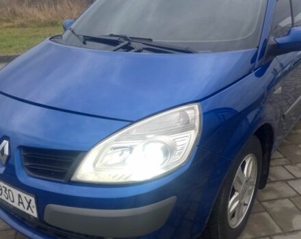 Синий Рено Сценик II, объемом двигателя 1.6 л и пробегом 317 тыс. км за 3900 $, фото 4 на Automoto.ua