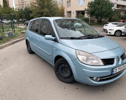 Синій Рено Сценік II, об'ємом двигуна 2 л та пробігом 286 тис. км за 4600 $, фото 1 на Automoto.ua