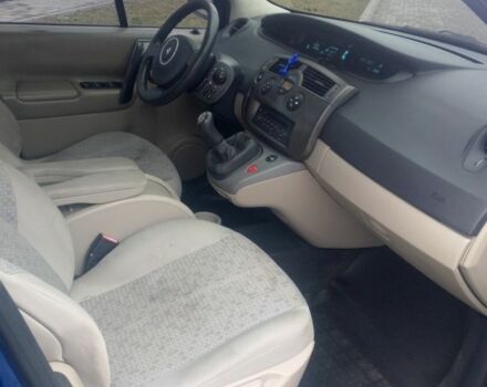 Синий Рено Сценик II, объемом двигателя 1.6 л и пробегом 317 тыс. км за 3900 $, фото 13 на Automoto.ua