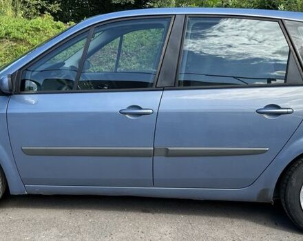 Синий Рено Сценик II, объемом двигателя 1.6 л и пробегом 152 тыс. км за 5100 $, фото 1 на Automoto.ua