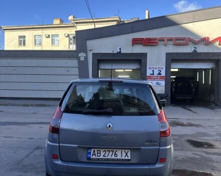 Синий Рено Сценик II, объемом двигателя 1.6 л и пробегом 220 тыс. км за 4500 $, фото 2 на Automoto.ua