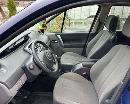 Синій Рено Сценік II, об'ємом двигуна 1.6 л та пробігом 220 тис. км за 5850 $, фото 12 на Automoto.ua