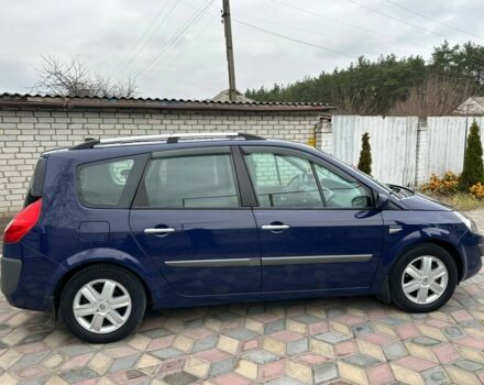 Синій Рено Сценік II, об'ємом двигуна 1.6 л та пробігом 220 тис. км за 5850 $, фото 5 на Automoto.ua