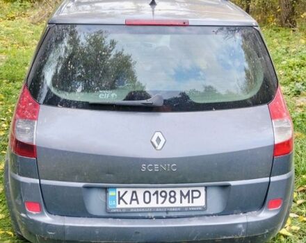 Синий Рено Сценик II, объемом двигателя 1.6 л и пробегом 199 тыс. км за 4509 $, фото 4 на Automoto.ua