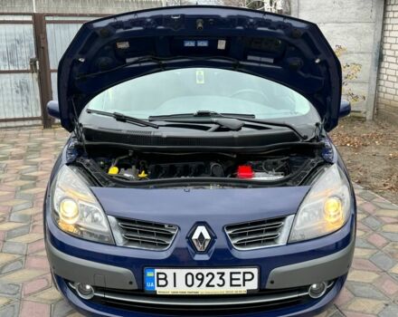 Синій Рено Сценік II, об'ємом двигуна 1.6 л та пробігом 220 тис. км за 5850 $, фото 20 на Automoto.ua