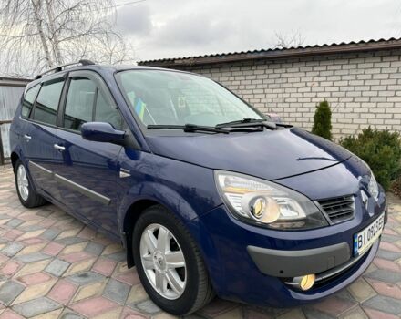 Синій Рено Сценік II, об'ємом двигуна 1.6 л та пробігом 220 тис. км за 5850 $, фото 7 на Automoto.ua