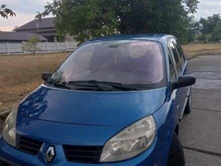 Рено Сценик II 2004 в Первомайск на Automoto.ua Синий Рено Сценик II, объемом двигателя 1.6 л и пробегом 220 тыс. км за 4850 $, фото 1 на Automoto.ua