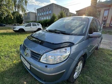 Синий Рено Сценик II, объемом двигателя 2 л и пробегом 250 тыс. км за 5000 $, фото 1 на Automoto.ua