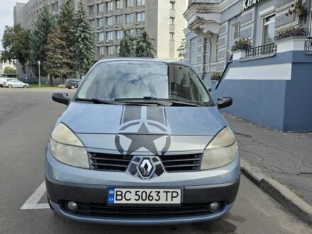 Рено Сценик II 2006 в Сумах на Automoto.ua Синий Рено Сценик II, объемом двигателя 1.5 л и пробегом 222 тыс. км за 2000 $, фото 1 на Automoto.ua