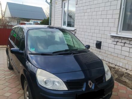 Синий Рено Сценик II, объемом двигателя 1.9 л и пробегом 224 тыс. км за 4000 $, фото 1 на Automoto.ua