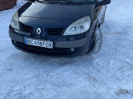 Синій Рено Сценік II, об'ємом двигуна 2 л та пробігом 300 тис. км за 5300 $, фото 1 на Automoto.ua