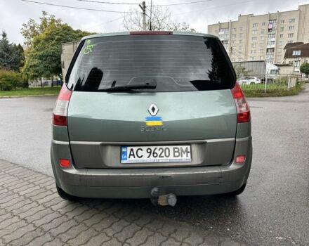 Рено Сценик II 2006 в Луцке на Automoto.ua Зеленый Рено Сценик II, объемом двигателя 1.5 л и пробегом 380 тыс. км за 4000 $, фото 2 на Automoto.ua