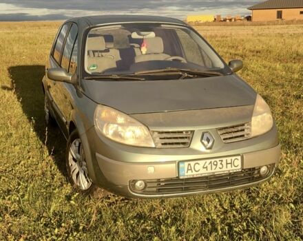 Зеленый Рено Сценик II, объемом двигателя 2 л и пробегом 258 тыс. км за 4800 $, фото 2 на Automoto.ua