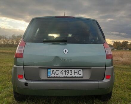 Зеленый Рено Сценик II, объемом двигателя 2 л и пробегом 258 тыс. км за 4800 $, фото 5 на Automoto.ua