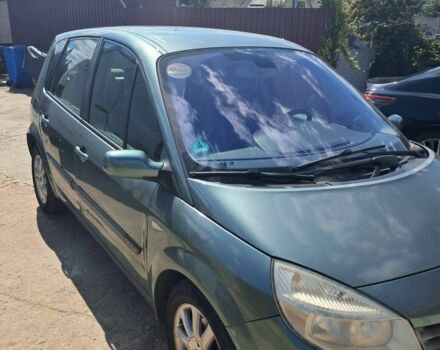Зелений Рено Сценік II, об'ємом двигуна 1.6 л та пробігом 160 тис. км за 4200 $, фото 3 на Automoto.ua