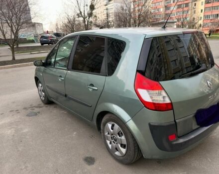 Зеленый Рено Сценик II, объемом двигателя 1.5 л и пробегом 261 тыс. км за 3750 $, фото 2 на Automoto.ua