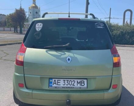 Зелений Рено Сценік II, об'ємом двигуна 2 л та пробігом 282 тис. км за 4000 $, фото 3 на Automoto.ua