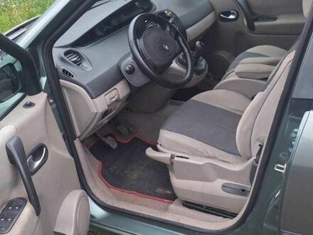 Зеленый Рено Сценик II, объемом двигателя 1.6 л и пробегом 260 тыс. км за 5000 $, фото 1 на Automoto.ua