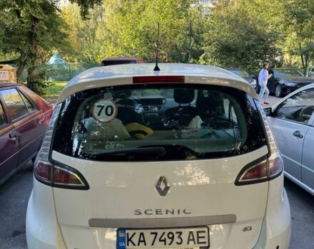 Белый Рено Сценик III, объемом двигателя 1.5 л и пробегом 213 тыс. км за 7799 $, фото 1 на Automoto.ua