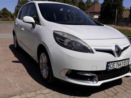 Белый Рено Сценик III, объемом двигателя 1.5 л и пробегом 251 тыс. км за 7800 $, фото 1 на Automoto.ua
