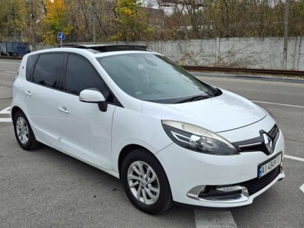 Белый Рено Сценик III, объемом двигателя 1.5 л и пробегом 252 тыс. км за 7600 $, фото 1 на Automoto.ua
