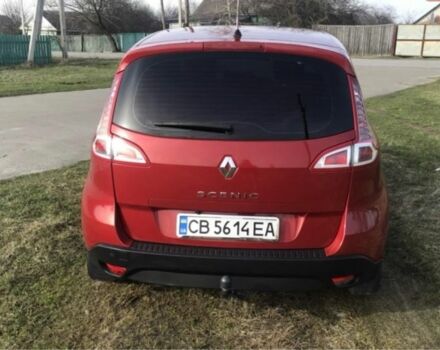 Красный Рено Сценик III, объемом двигателя 1.6 л и пробегом 110 тыс. км за 7700 $, фото 4 на Automoto.ua