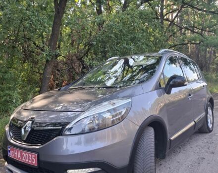 Серый Рено Сценик III, объемом двигателя 1.6 л и пробегом 190 тыс. км за 9900 $, фото 9 на Automoto.ua