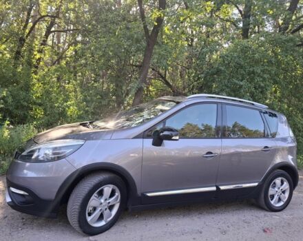 Серый Рено Сценик III, объемом двигателя 1.6 л и пробегом 190 тыс. км за 9900 $, фото 4 на Automoto.ua