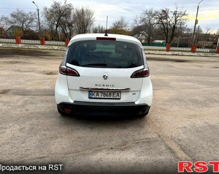 Белый Рено Сценик, объемом двигателя 1.5 л и пробегом 265 тыс. км за 6800 $, фото 2 на Automoto.ua
