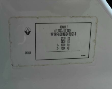 Білий Рено Сценік, об'ємом двигуна 1.7 л та пробігом 199 тис. км за 15155 $, фото 14 на Automoto.ua