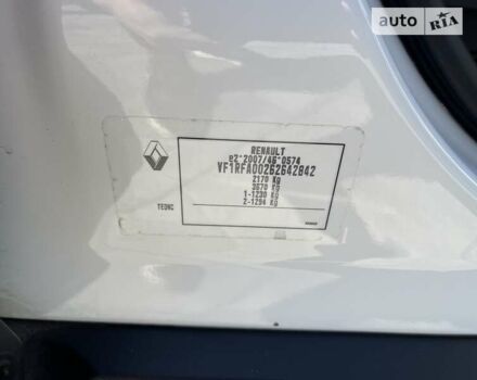 Білий Рено Сценік, об'ємом двигуна 1.7 л та пробігом 192 тис. км за 14800 $, фото 36 на Automoto.ua