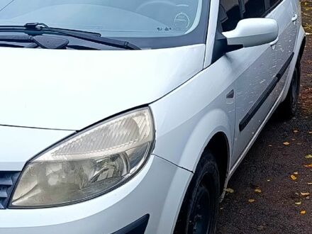 Рено Сценик 2006 в Синельниковом на Automoto.ua Белый Рено Сценик, объемом двигателя 1.5 л и пробегом 250 тыс. км за 5500 $, фото 1 на Automoto.ua