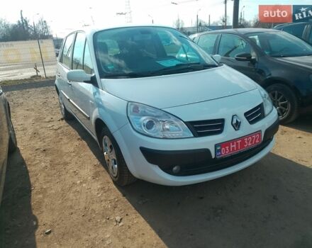 Белый Рено Сценик, объемом двигателя 1.6 л и пробегом 221 тыс. км за 4450 $, фото 1 на Automoto.ua