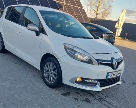 Белый Рено Сценик, объемом двигателя 1.5 л и пробегом 254 тыс. км за 7800 $, фото 1 на Automoto.ua