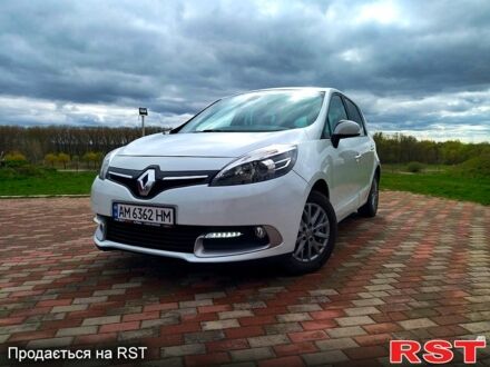 Рено Сценик 2013 в Коростене на Automoto.ua Белый Рено Сценик, объемом двигателя 1.5 л и пробегом 230 тыс. км за 9500 $, фото 1 на Automoto.ua