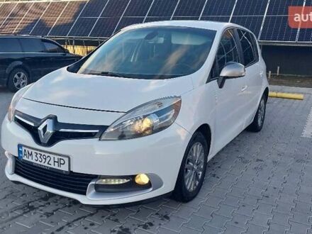 Белый Рено Сценик, объемом двигателя 1.5 л и пробегом 254 тыс. км за 7800 $, фото 1 на Automoto.ua