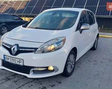 Белый Рено Сценик, объемом двигателя 1.5 л и пробегом 254 тыс. км за 7800 $, фото 1 на Automoto.ua