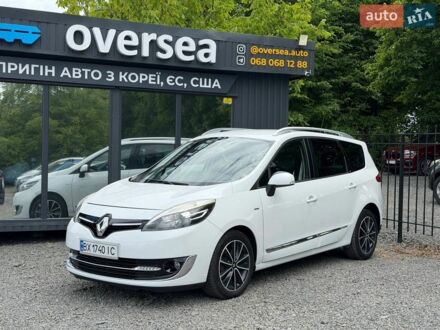 Білий Рено Сценік, об'ємом двигуна 1.6 л та пробігом 271 тис. км за 8460 $, фото 1 на Automoto.ua