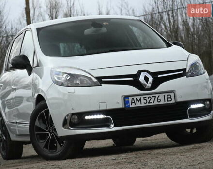 Белый Рено Сценик, объемом двигателя 1.6 л и пробегом 182 тыс. км за 11200 $, фото 1 на Automoto.ua