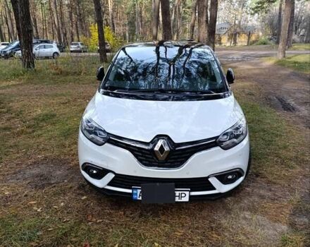 Белый Рено Сценик, объемом двигателя 1.6 л и пробегом 232 тыс. км за 17100 $, фото 1 на Automoto.ua