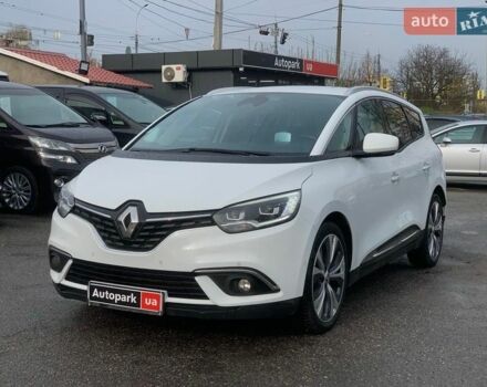 Белый Рено Сценик, объемом двигателя 1.6 л и пробегом 275 тыс. км за 12440 $, фото 1 на Automoto.ua