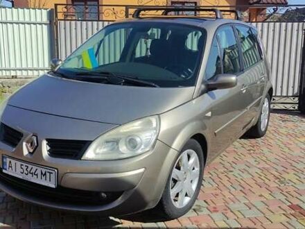 Рено Сценик 2008 в Тетиеве на Automoto.ua Бежевый Рено Сценик, объемом двигателя 1.6 л и пробегом 219 тыс. км за 6455 $, фото 1 на Automoto.ua