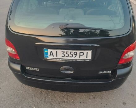 Черный Рено Сценик, объемом двигателя 1.6 л и пробегом 168 тыс. км за 4900 $, фото 3 на Automoto.ua