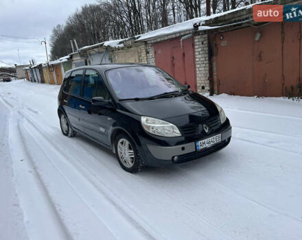 Чорний Рено Сценік, об'ємом двигуна 1.6 л та пробігом 170 тис. км за 4200 $, фото 12 на Automoto.ua
