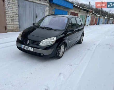Чорний Рено Сценік, об'ємом двигуна 1.6 л та пробігом 170 тис. км за 4200 $, фото 15 на Automoto.ua