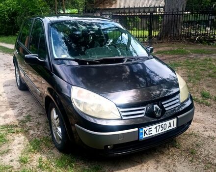 Черный Рено Сценик, объемом двигателя 1.6 л и пробегом 172 тыс. км за 4700 $, фото 1 на Automoto.ua