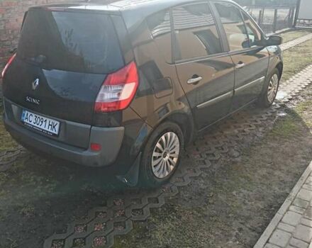 Черный Рено Сценик, объемом двигателя 1.6 л и пробегом 170 тыс. км за 4200 $, фото 2 на Automoto.ua