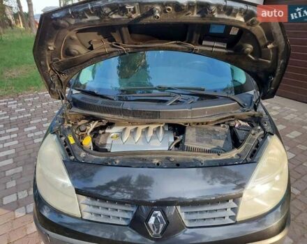 Черный Рено Сценик, объемом двигателя 1.6 л и пробегом 203 тыс. км за 4455 $, фото 9 на Automoto.ua