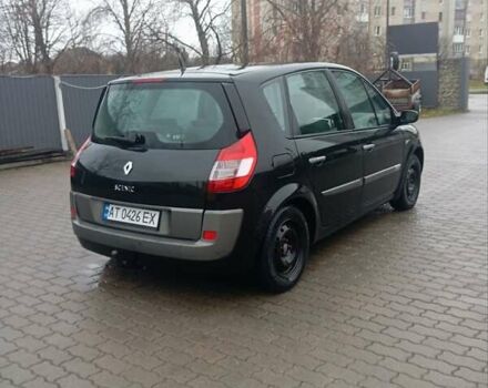 Черный Рено Сценик, объемом двигателя 1.6 л и пробегом 199 тыс. км за 4350 $, фото 3 на Automoto.ua